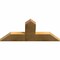 Ekena Millwork Portland Rough Sawn Timber Gable Bracket, Western Red Cedar, 36"W x 16"H x 2"D x 6"F, 11/12 Pitch GBW036X16X0206POR00RWR - alternate 4